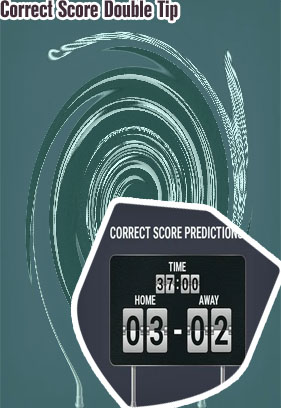 Correct score tips daily for today football