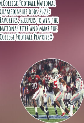 National championship spread