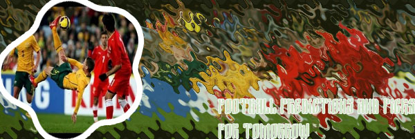 Soccer matches tomorrow predictions